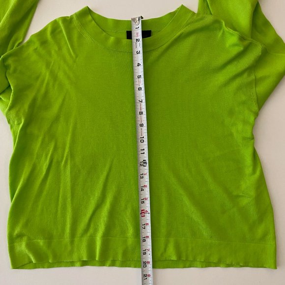 ça va de soi !! Boxy pistachio-coloured cotton sweater, nearly new !! SM - Picture 6 of 12